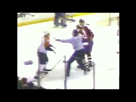 Capitals - Flyers hits and roughs 1/26/89