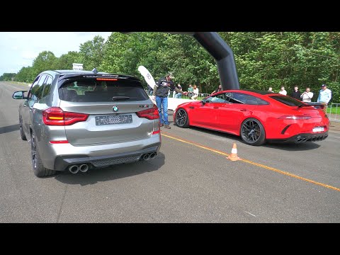 BMW X3M Competition vs Mercedes-AMG GT63 S 4Matic+