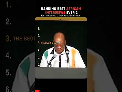 Top Best African Interviews Ever Part 2 #shorts