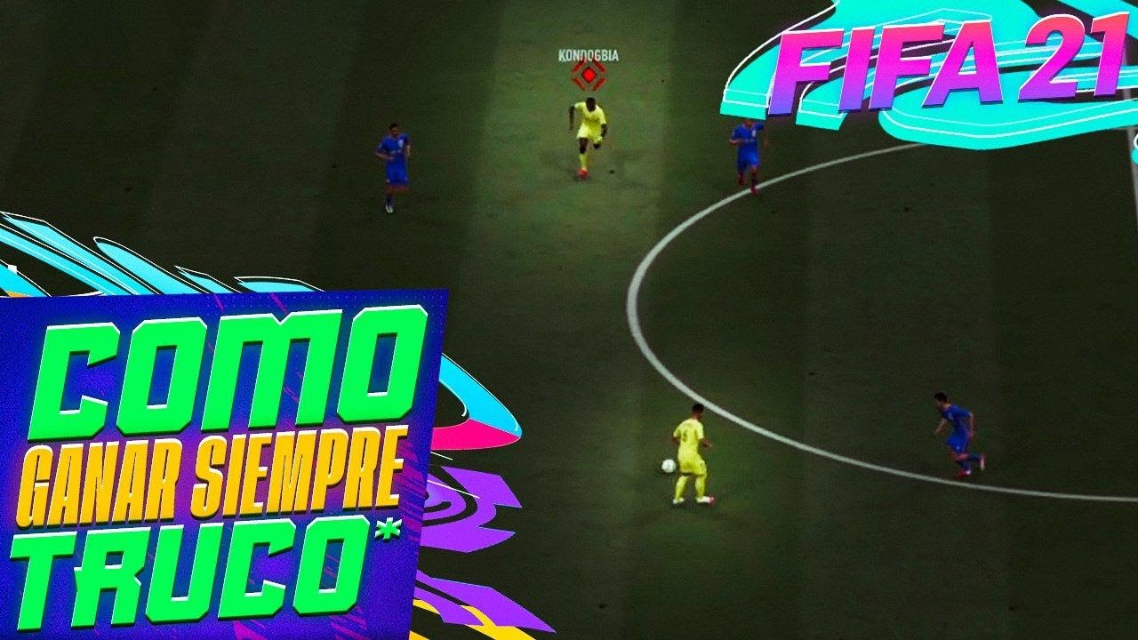 FIFA 21 COMO GANAR SIEMPRE Tutorial - Mejor Truco Para Ganar Todos Los Partidos Y ATACAR MEJOR