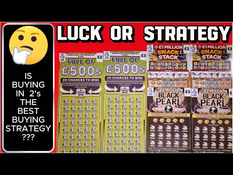 £30 WORTH OF UK LOTTERY SCRATCH CARDS  LUCK OR STRATEGY       HOW DO YOU BUY YOUR'S  ?????