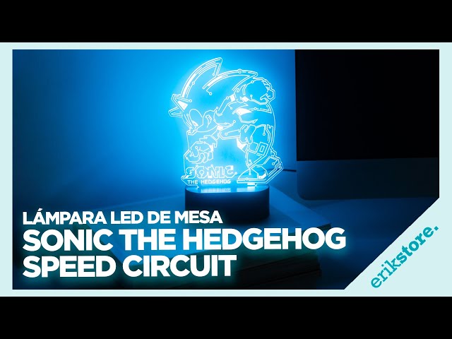 Vídeo relacionado con WONDEE Sonic Lámpara Decorativa y Luz Nocturna Infantil Quitamiedos del Erizo Favorito de los Videojuegos, Lámpara de mesita de noche Niños y Fans, Sonic Regalos Originales Infantiles Niños