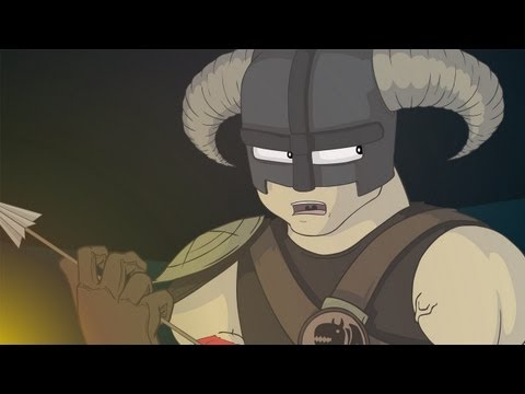 DEATH OF NYAN CAT 2 | Skyrim Parody