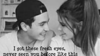Fresh eyes - Jess and Gabriel conte ( Lyrics Video ) AnneLyrics