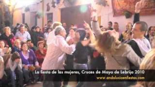 preview picture of video 'La Fiesta de las Mujeres: Cruces de Mayo de Lebrija'