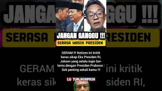 Download lagu Netizens are furious at Jokowi's criticism. #netizens #criticize #Jokowi #disturb #President #Pra... mp3