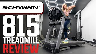 Schwinn 815 - A Great Treadmill For A Great Price!