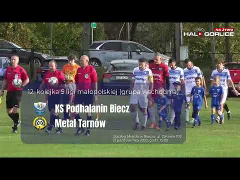 Mecz 5. ligi małopolskiej: KS Podhalanin Biecz – Metal Tarnów