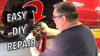 How To Replace 2007-2012 Dodge Caliber Rear Wheel Hub Bearing Assembly