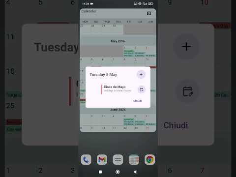 Calendar Widget