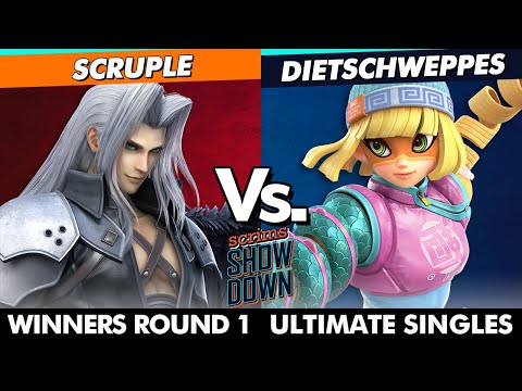 Scrims Showdown 63 - Scruple (Sephiroth) Vs. DietSchweppes (Min Min) SSBU Ultimate