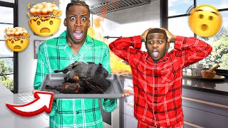 COOKING CHALLENGE THANKSGIVING WAS RUINED!!!🤬