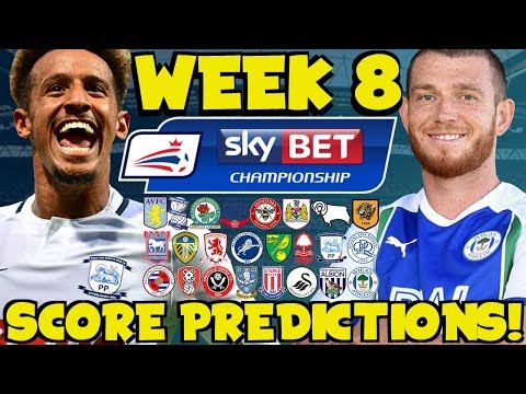 My Championship Week 8 Score Predictions! What Will Happen This Weekend?!