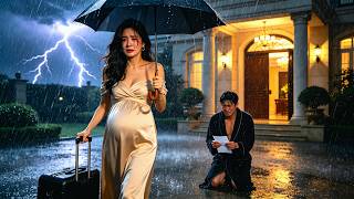 He Divorced Her for His First Love—Now He Found Out She’s Pregnant & He’s Begging in the Rain!