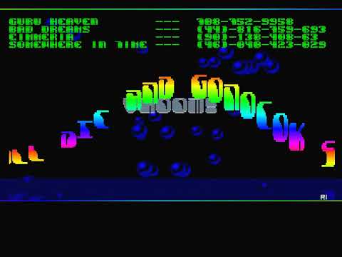 VISION FACTORY - Vroom! crack intro for Amiga (Full HD & 60fps)