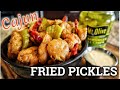 How To Make Cajun Southern Fried Pickles | Super Bowl Food Recipes | Appetizers Easy To Make