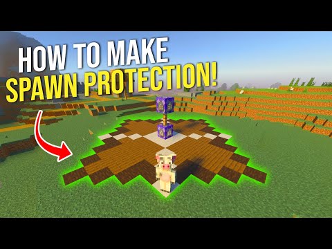 How to Make Spawn Protection in Minecraft *Bedrock*