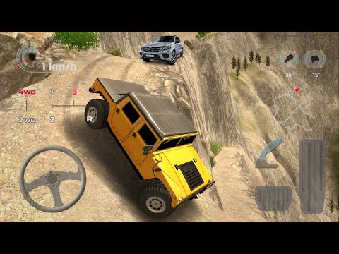 4x4 Offroad Jeep Driving Simulator 3D - Drive SUV 4x4 Jeep Offroad Game - Android Gameplay