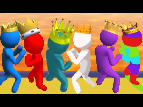 GIANT RUSH vs COLOR RUN STICKMAN 3D vs GIANT CLASH 3D