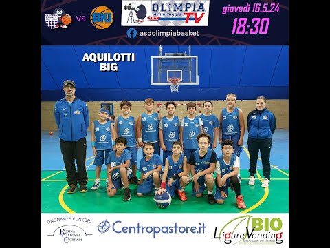 Aquilotti Big: Olimpia Basket vs Imperia BKI Riviera dei Fiori - 16/05/2024