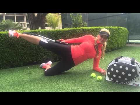 Tennis Pre and Post Short Tushie Workout