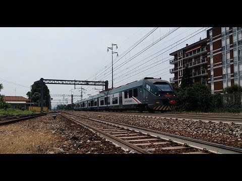 ETR.425-028 "Coradia Meridian" TRENORD TRANSITO STAZIONE DI VILLASANTA
