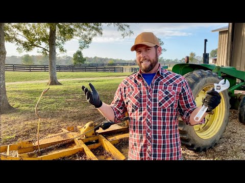 How to Fix a Leaking Gearbox Seal on your Rotary Bush Hog Brush Cutter Mower- Fast, Easy & Cheap!