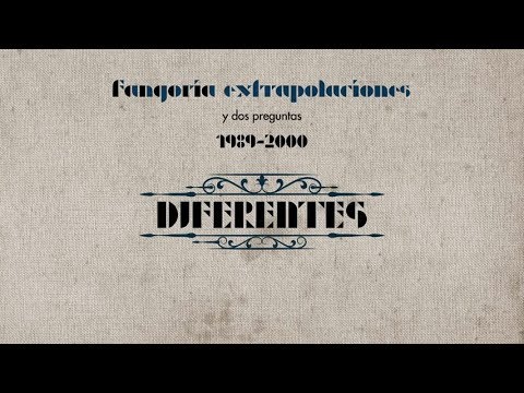 Fangoria - Diferentes (Lyric Video)