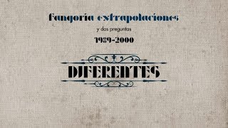 Fangoria - Diferentes (Lyric Video)