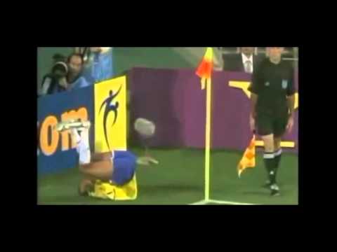 Rivaldo acting fail   World Cup 2002 No Audio