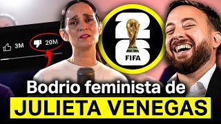 😂 Julieta Venegas DESTRUYE su carrera con CANCIÓN FEMINISTA para el Mundial | Agustín Laje