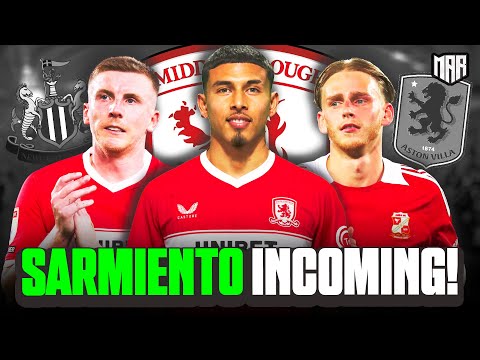 Jeremy Sarmiento & Finley Munroe INCOMING! Targett to be RECALLED?| Middlesbrough FC Transfer Update