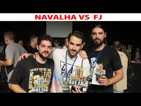Navalha VS FJ - (Semifinal) KING BATTLE IV EDICION (Batalla de gallos Cieza 2016)