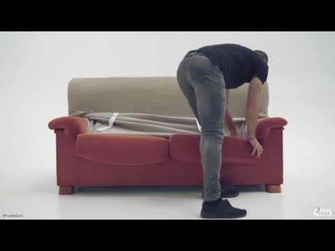 Elastična navlaka za kauč Cora Grey 210x45x50 cm