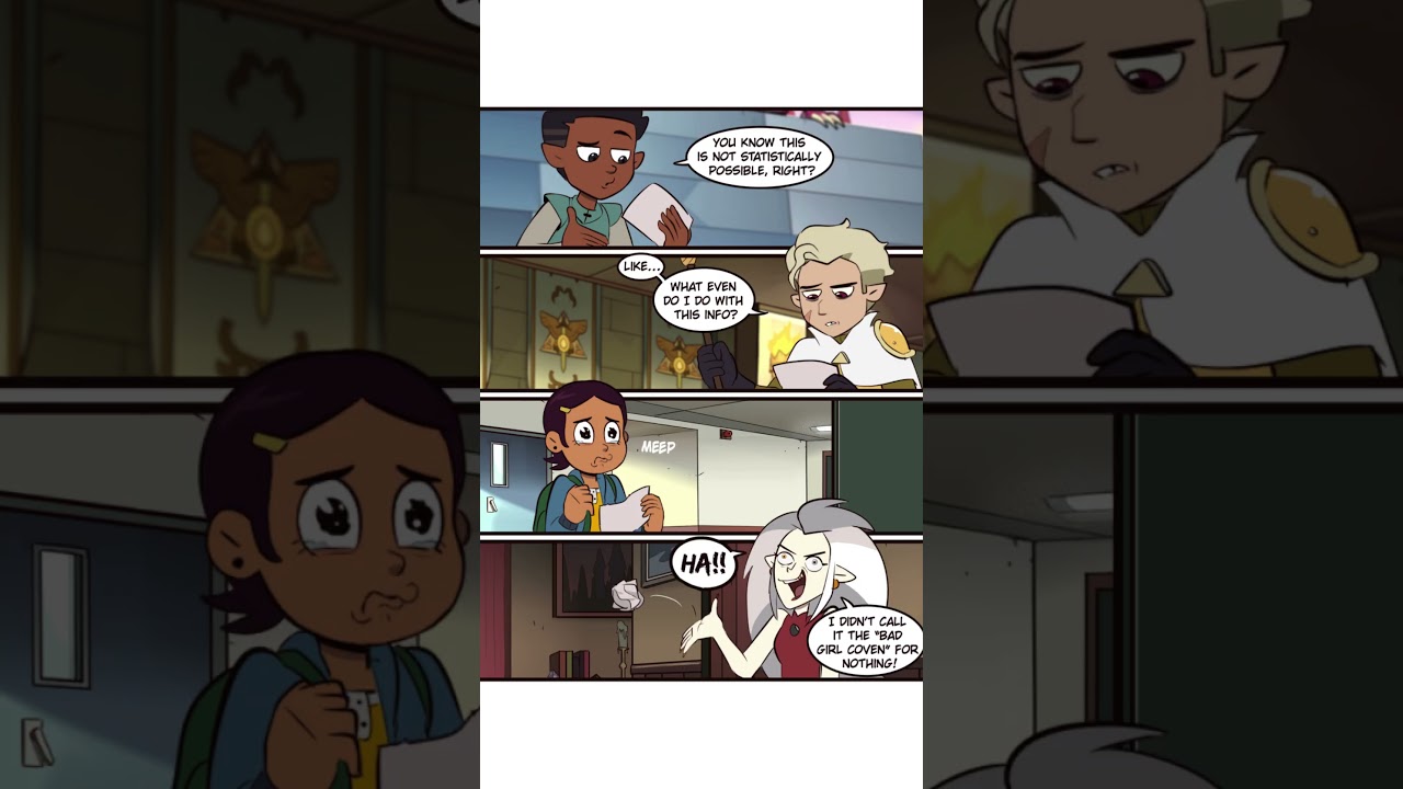 😂How TOH Characters Handle Haters | A MoringMark Owl House Comic #huntertoh #theowlhouse #toh