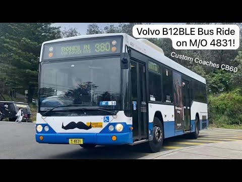 Volvo B12BLE CB60 Bus Ride on M/O 4831! | Bus Vlog #48
