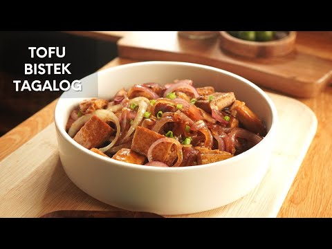 How to cook Tofu Bistek | Filipino Tofu Bistek Recipe