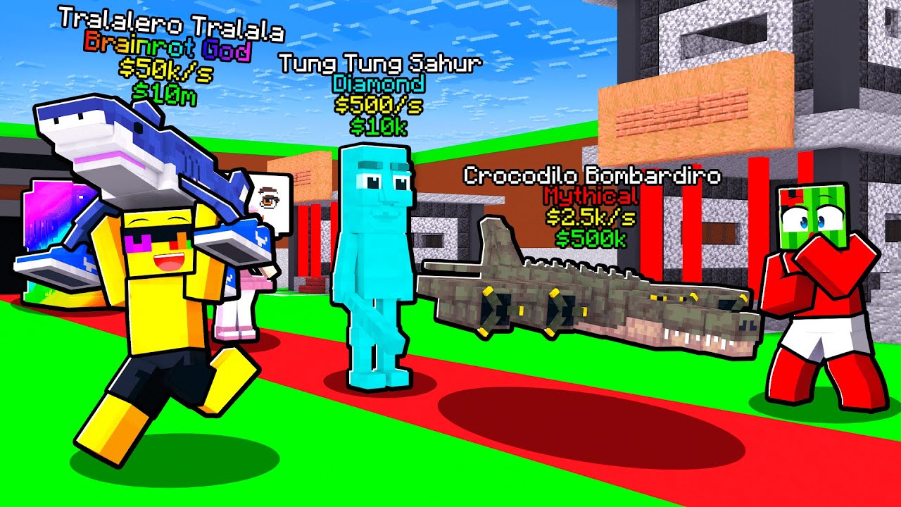 Steal a Brainrot In Minecraft