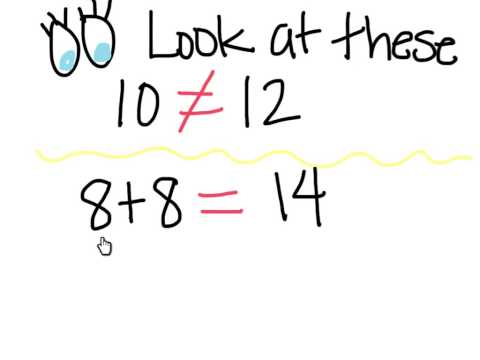Making Sense of Addition and Subtraction Equations | Welcome 3rd graders...
