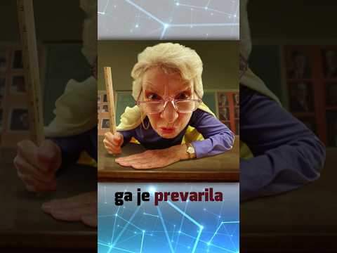 profesorica ga je prevarila. #shorts