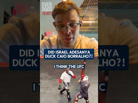 Caio Borralho Critiques Israel Adesanya’s UFC 305 Performance