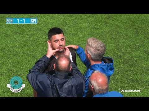 V.V. Scherpenzeel - VV Spijkenisse | Hoofdklasse A Zaterdag 21/22 | Samenvatting