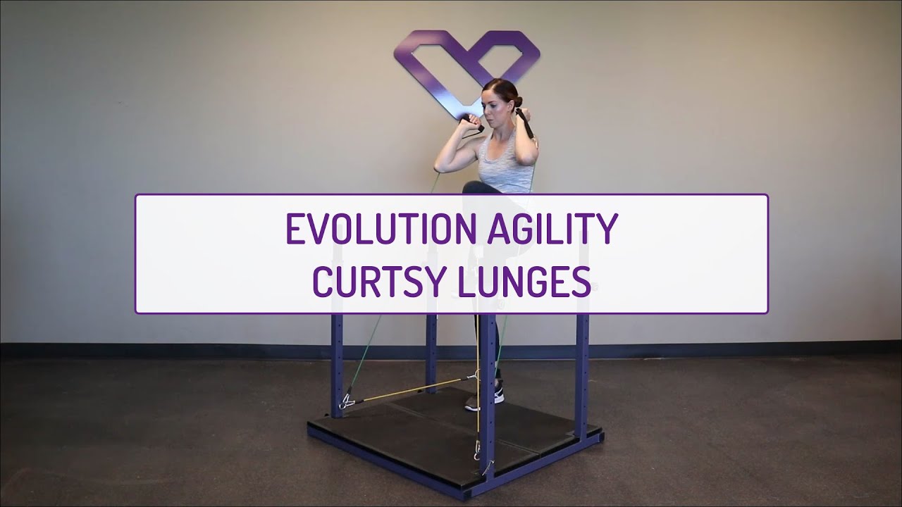 Evolution Agility Curtsy Lunges