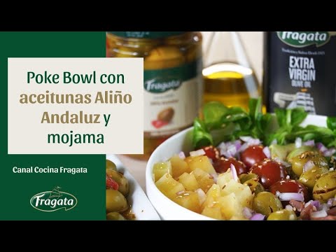 CANAL COCINA FRAGATA - Poke Bowl Estilo Andaluz con Aceitunas Fragata Aliño Andaluz y mojama