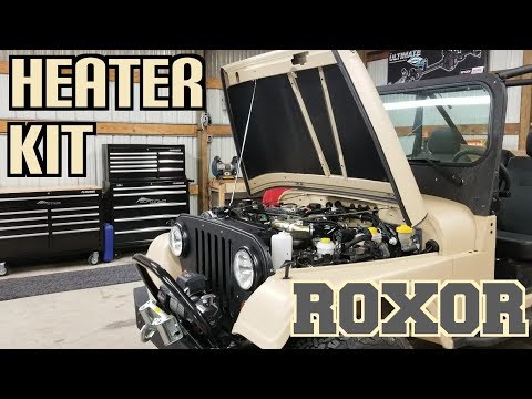 Mahindra ROXOR Heater Kit Install
