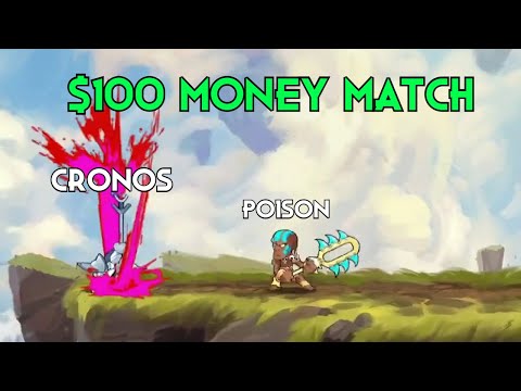GBG | Poison vs W.S.E Cronos - $100 Money Match - 2022 - NA - Brawlhalla Show Match