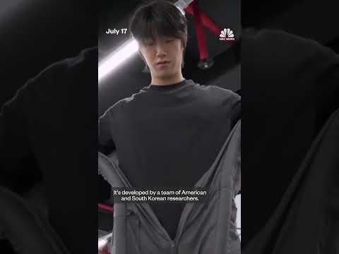 Researchers create robotic clothing that dresses the wearer hands-free