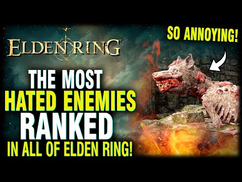 Elden Ring - The Top 10 Most Hated Enemies RANKED! (Worst Enemies In The Game)