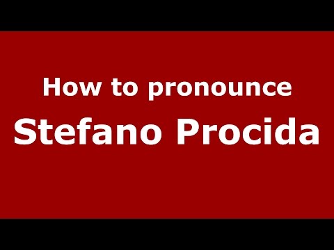 How to pronounce Stefano Procida (Italian/Italy)  - PronounceNames.com