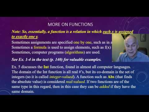 Section 2.3 Functions